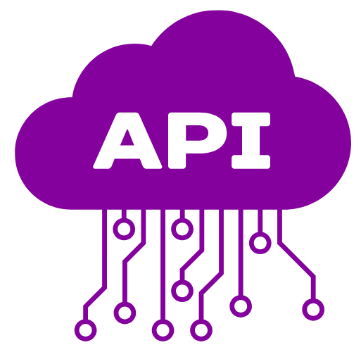 Logo of a cloud representing an API